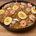 Palabok-Recipe-On-Top-Of-Noodles-Chicharron-Dressing-Egg-and-shrimp